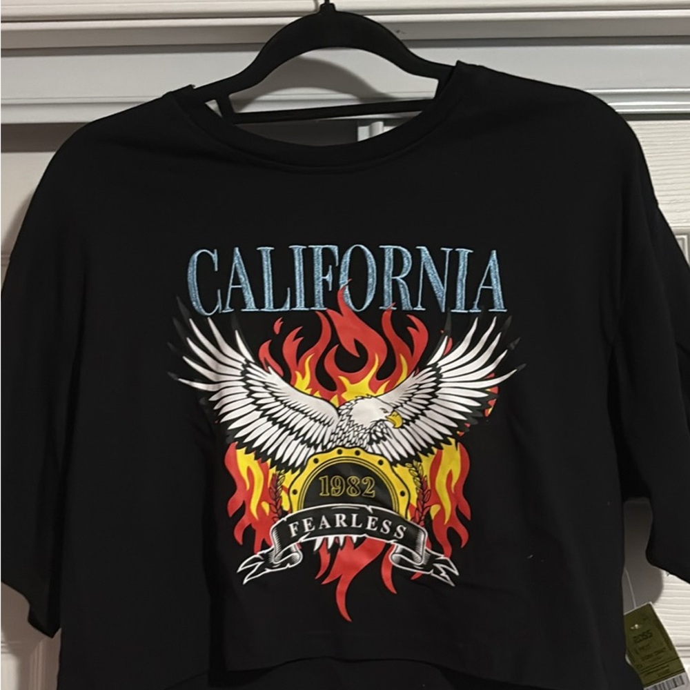 Black California Graphic Tee